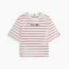 Relaxed Fit Embroidered Script T-Shirt