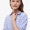Relaxed Fit Heathered Stripe Polo Relaxed Fit Heathered Stripe Polo