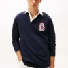 Relaxed Fit Hilfiger Crest Rugby Polo Relaxed Fit Hilfiger Crest Rugby Polo