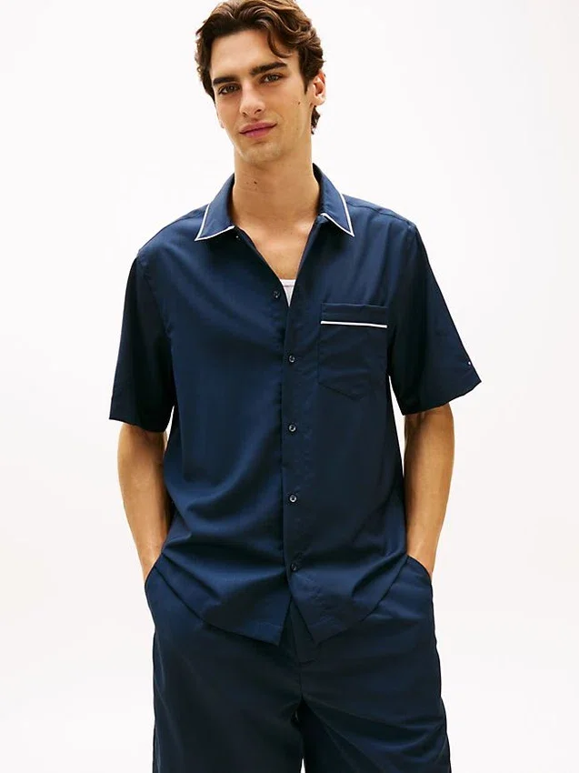 Relaxed Fit Lightweight Wool Shirt Relaxed Fit Lightweight Wool Shirt