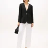 Relaxed Fit Linen-Blend Blazer Relaxed Fit Linen-Blend Blazer