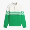Relaxed Fit Long-Sleeve Colorblock Polo Relaxed Fit Long-Sleeve Colorblock Polo