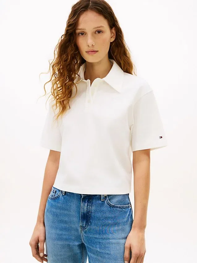 Relaxed Fit Script Monogram Pique Polo Relaxed Fit Script Monogram Pique Polo