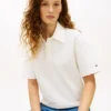 Relaxed Fit Script Monogram Pique Polo Relaxed Fit Script Monogram Pique Polo