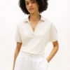 Relaxed Fit Stretch Pique Polo Relaxed Fit Stretch Pique Polo