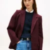 Relaxed Fit Wool-Blend Blazer Relaxed Fit Wool-Blend Blazer
