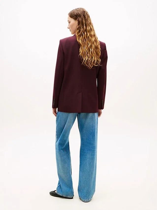 Relaxed Fit Wool-Blend Blazer Relaxed Fit Wool-Blend Blazer