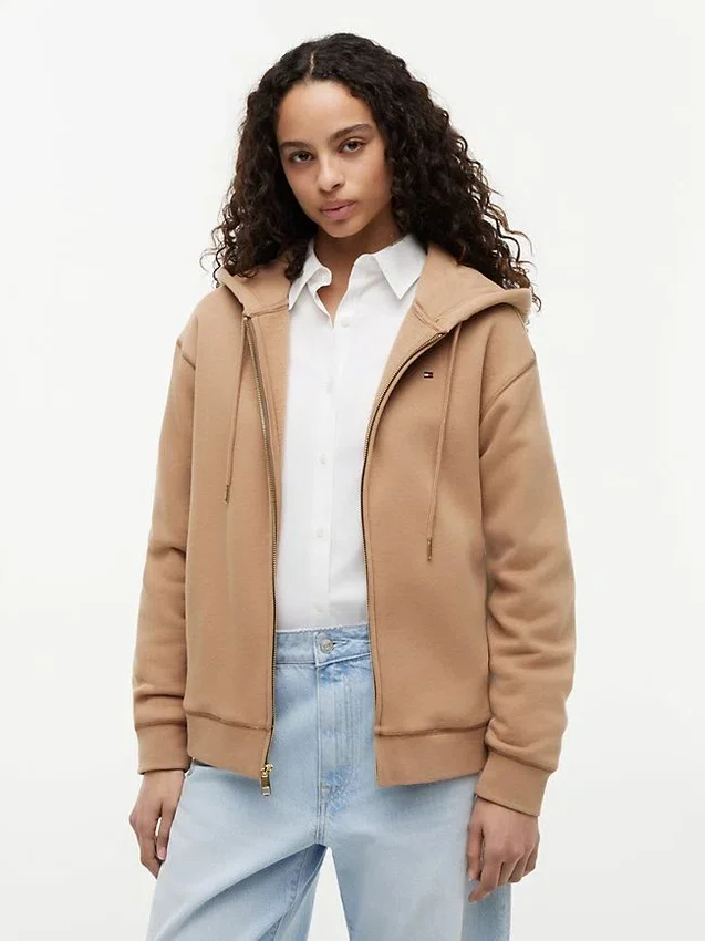 Relaxed Fit Zip Hoodie Relaxed Fit Zip Hoodie