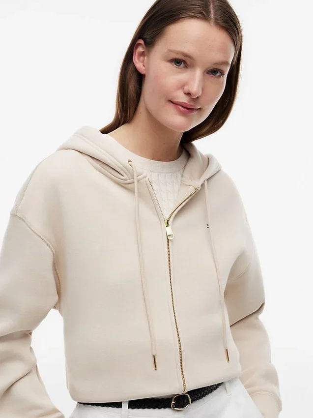 Relaxed Fit Zip Hoodie Relaxed Fit Zip Hoodie