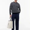 Relaxed Light Wool-Blend Seersucker Pant Relaxed Light Wool-Blend Seersucker Pant