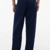 Relaxed Light Wool-Blend Seersucker Pant Relaxed Light Wool-Blend Seersucker Pant