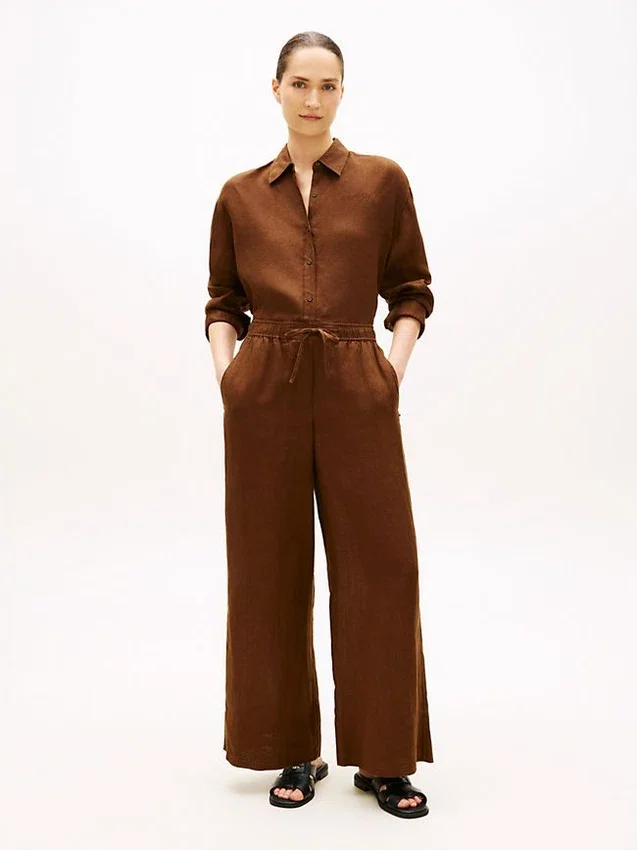 Relaxed Linen Pull-On Pant Relaxed Linen Pull-On Pant
