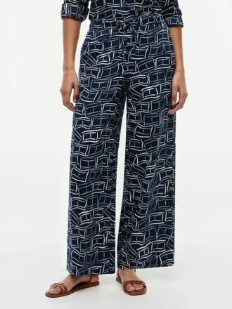 Relaxed Linen Pull-On Pant