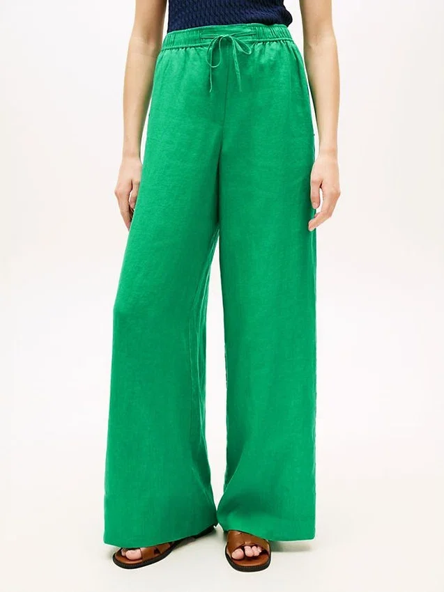 Relaxed Linen Pull-On Pant Relaxed Linen Pull-On Pant