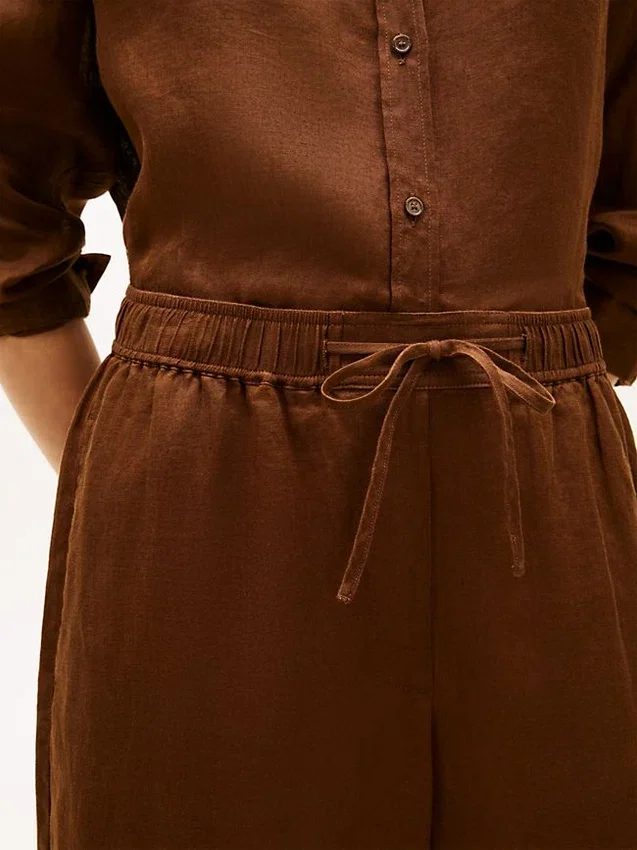 Relaxed Linen Pull-On Pant Relaxed Linen Pull-On Pant