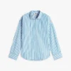 Relaxed Stripe Poplin Shirt Relaxed Stripe Poplin Shirt