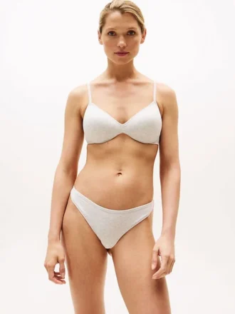 Repeat Logo Wireless Push-Up Bra