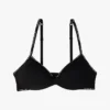 Repeat Logo Wireless Push-Up Bra