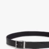 Reversible Square Buckle Leather Belt