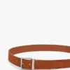 Reversible Square Buckle Leather Belt