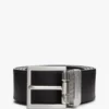 Reversible Square Buckle Leather Belt