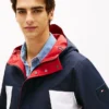 Reversible Water-Resistant Hooded Jacket Reversible Water-Resistant Hooded Jacket