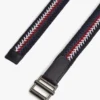 Roller Buckle Woven Webbing Belt