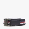 Roller Buckle Woven Webbing Belt