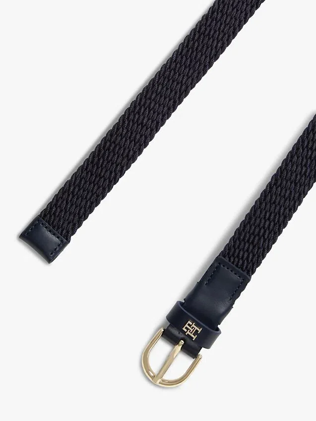 Rounded-Buckle Woven Elastic Belt Rounded-Buckle Woven Elastic Belt