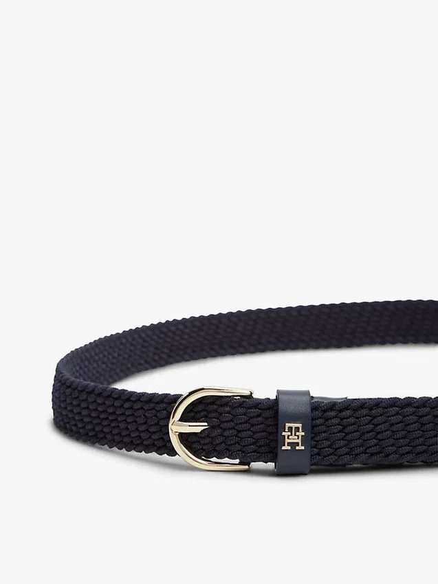 Rounded-Buckle Woven Elastic Belt Rounded-Buckle Woven Elastic Belt