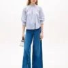 Ruffle-Trimmed Pintuck Voile Shirt Ruffle-Trimmed Pintuck Voile Shirt