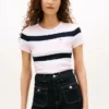Rugby Stripe Crewneck T-Shirt Rugby Stripe Crewneck T-Shirt