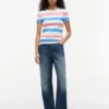 Rugby Stripe Crewneck T-Shirt Rugby Stripe Crewneck T-Shirt