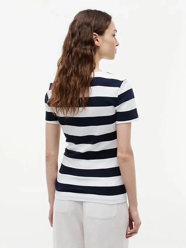 Rugby Stripe Crewneck T-Shirt Rugby Stripe Crewneck T-Shirt