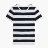 Rugby Stripe Crewneck T-Shirt Rugby Stripe Crewneck T-Shirt