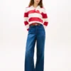 Rugby Stripe Sweater Polo