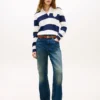 Rugby Stripe Sweater Polo