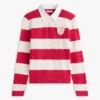 Rugby Stripe Sweater Polo