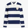 Rugby Stripe Sweater Polo
