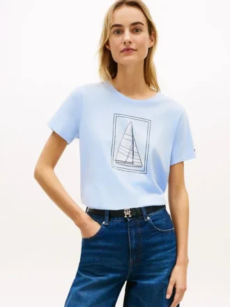 Sailboat Graphic T-Shirt