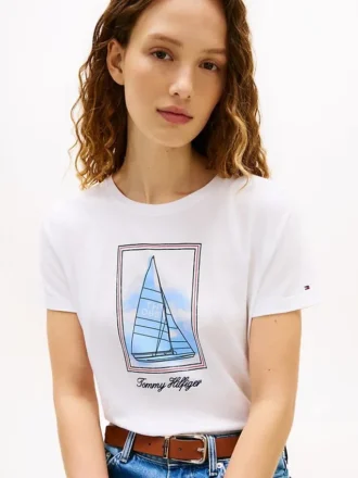 Sailboat Graphic T-Shirt