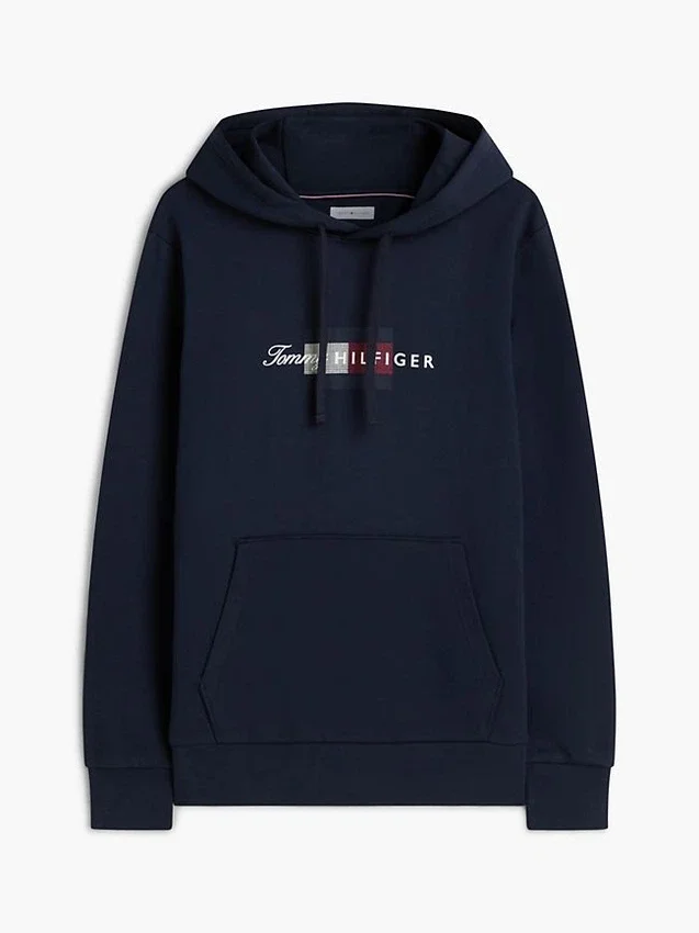Script Flag Logo Hoodie Script Flag Logo Hoodie