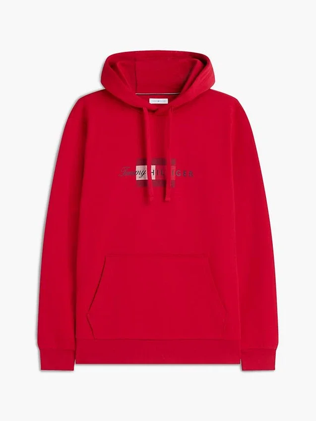Script Flag Logo Hoodie Script Flag Logo Hoodie