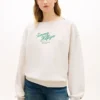 Script Logo Boatneck Sweatshirt Script Logo Boatneck Sweatshirt