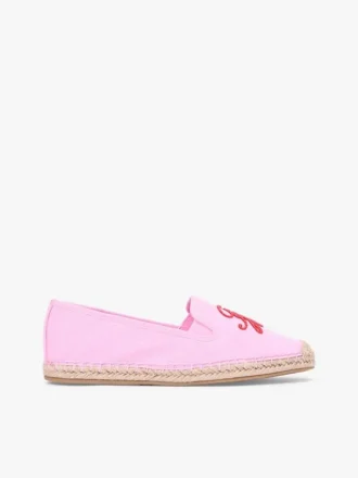 Script Monogram Canvas Espadrille