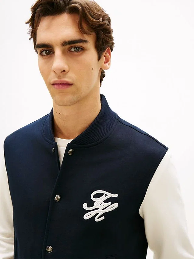 Script Monogram Heavyweight Terry Bomber Script Monogram Heavyweight Terry Bomber