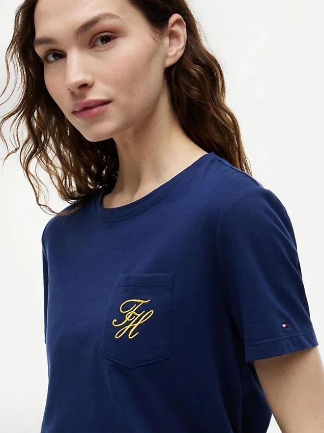 Script Monogram Pocket T-Shirt Script Monogram Pocket T-Shirt