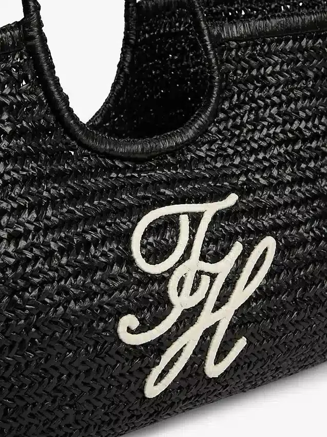 Script Monogram Raffia Maxi Tote Script Monogram Raffia Maxi Tote