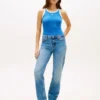 Script Monogram Rib-Knit Tank Top Script Monogram Rib-Knit Tank Top