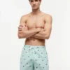 Script Monogram Striped 5″ Swim Trunk Script Monogram Striped 5″ Swim Trunk